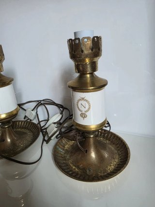 SET 2 lampade vintage