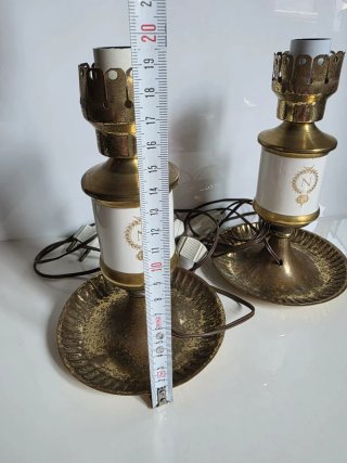 SET 2 lampade vintage