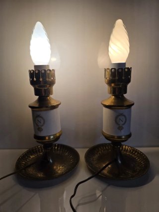 SET 2 lampade vintage