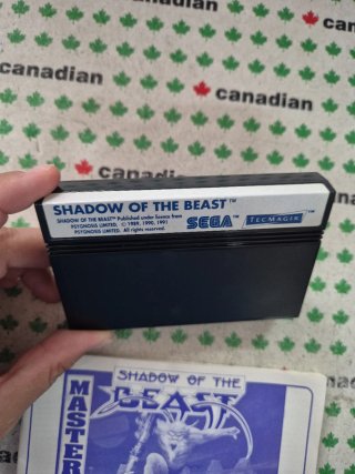 Shadow of the Beast Master System