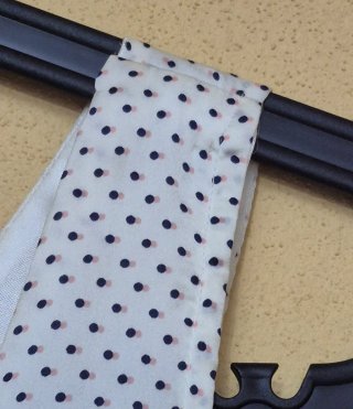 Vestido LFT lunares blanco y negro talla S