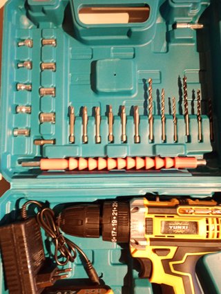 Taladro Percutor/Atornillador Batería LION