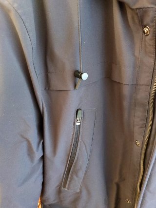 Abrigo Cortefiel Hombre Talla XL Azul Marino