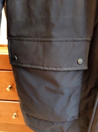 Abrigo Cortefiel Hombre Talla XL Azul Marino
