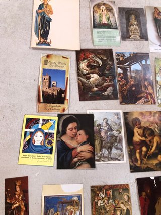 36 Postales Religiosas Variadas