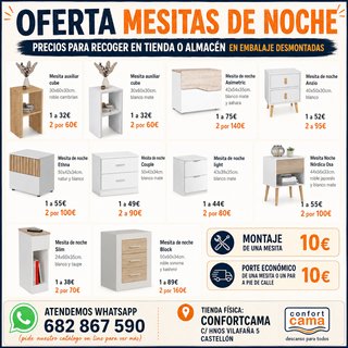 mesitas de noche