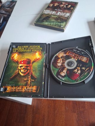 Trilogía Piratas del Caribe DVD