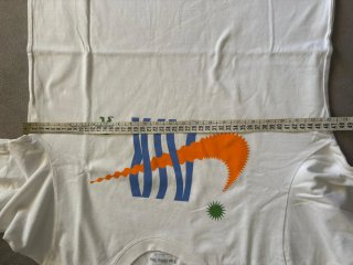 Camiseta Nike AIR Naranja y Azul