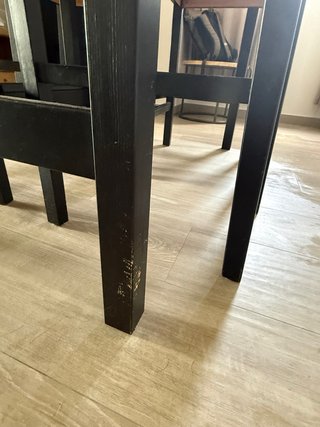 Mesa alta y 4 sillas HÄGERNÄS