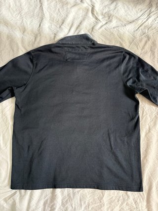 Sudadera Oakley media cremallera gris