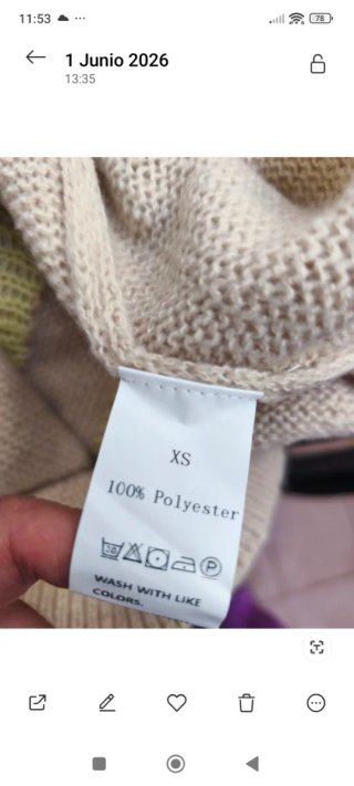 Bonita, chaqueta