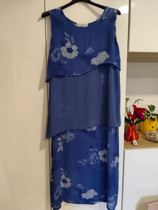 Abito donna floreale taglia L
