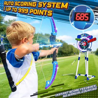 Pack 2 Arcos y Flechas LED Niños NUEVO A ESTRENAR