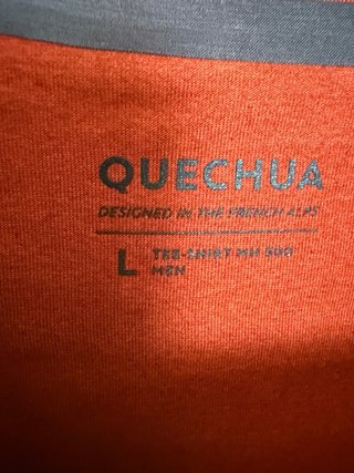 Camisetas Quechua Treking Montaña Talla L (PACK 2)