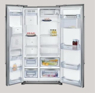 Frigorífico Americano NEFF Inox