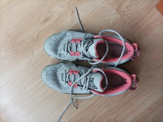 Nike Giannis Inmortality Gris y Rosa
