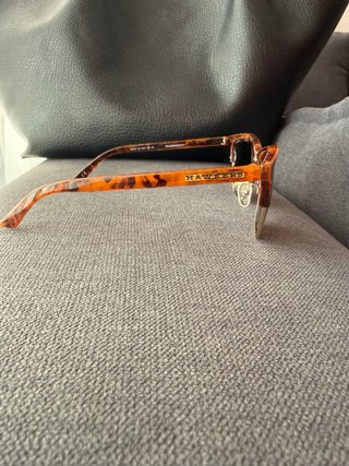 Gafas de sol Clubmaster/Browline color carey-azul