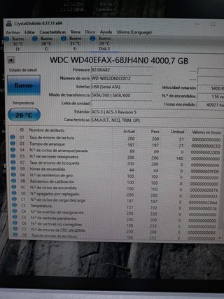 3 Discos Duros WD 4TB NASware 3.0