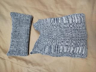 Pack 2 jerseys mujer gris jaspeado