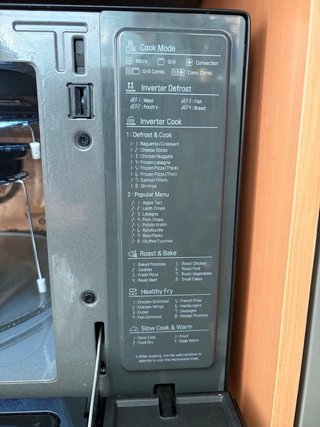 Horno LG 4 en 1 Smart Inverter