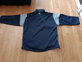 Sudadera Adidas Talla M Azul y Gris