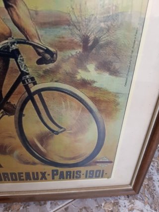 Póster Bicicleta Cleveland Lesna 1901