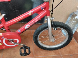 Bicicleta Infantil roja 16"