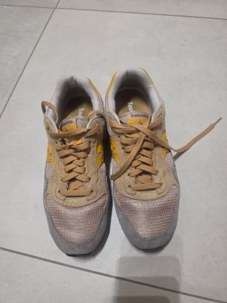 Saucony Shadow 5000 Grigio/Giallo Tg 42