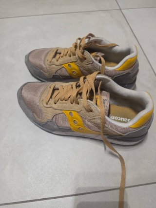 Saucony Shadow 5000 Grigio/Giallo Tg 42