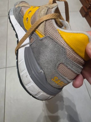 Saucony Shadow 5000 Grigio/Giallo Tg 42