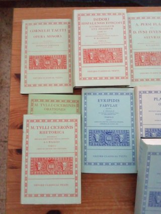 Tito livio, Cicerón. Oxford classical texto.