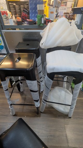 Bolero dl882 Bistro de Acero de Alta Taburete