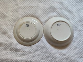 Platos Cartuja de Sevilla Pickman Porcelana
