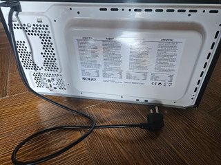 Microondas Sogo Retro Negro