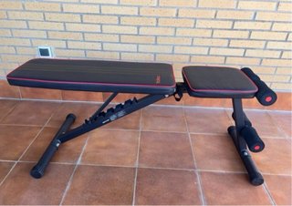 Rack + Barra + Banca Gimnasio