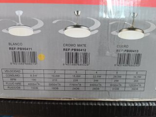 Ventilador Isabella XL 122cm