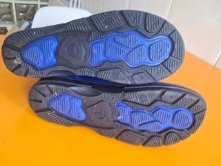 Botas de agua azules