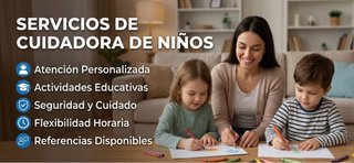 Cuidadora niños