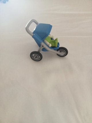 Playmobil Cochecito Bebé Azul
