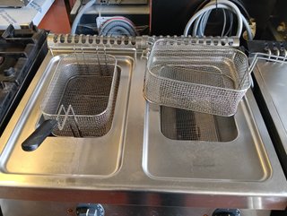 Freidora Doble Eléctrica Zanussi