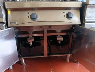 Freidora Doble Eléctrica Zanussi