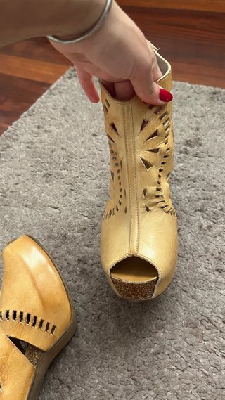 Tacones abiertos BDA Talla 38