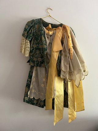 Traje Fallera Vintage Años 80