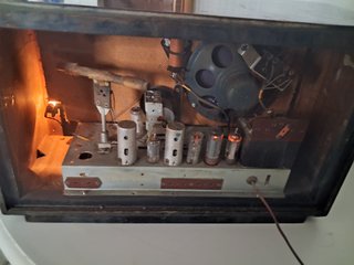 Radio Ducretet Thomson Vintage Marrón