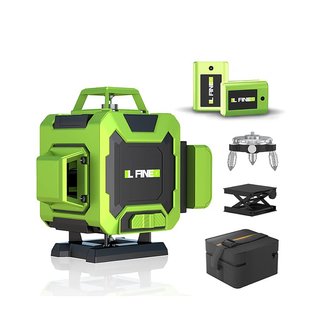 NIVEL LASER 360° 16 LINEAS L FINE 2 BATERÍAS NUEVO