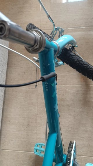 Bicicleta infantil azul