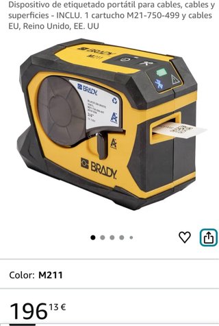 Etiquetadora Brady M211