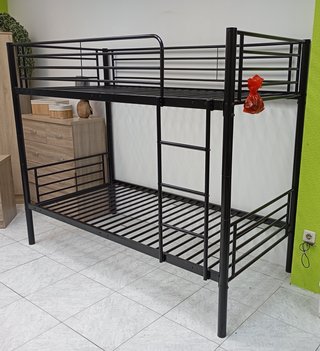 "Litera 2 Camas, Metal, Robusta". ¡REBAJADA!