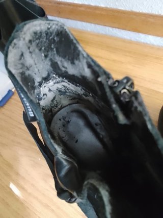 Botines Mustang Piel Negros