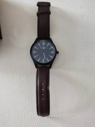 Orologio Alexander Brixham Uomo Nero Marrone